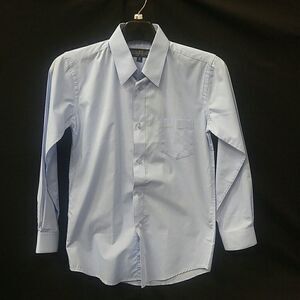 BOY'S DANIEL ELLISSA LT. BLUE DRESS SHIRT SIZE 10